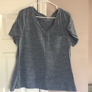 2/$10 Light Blue Fashion Bug Tee